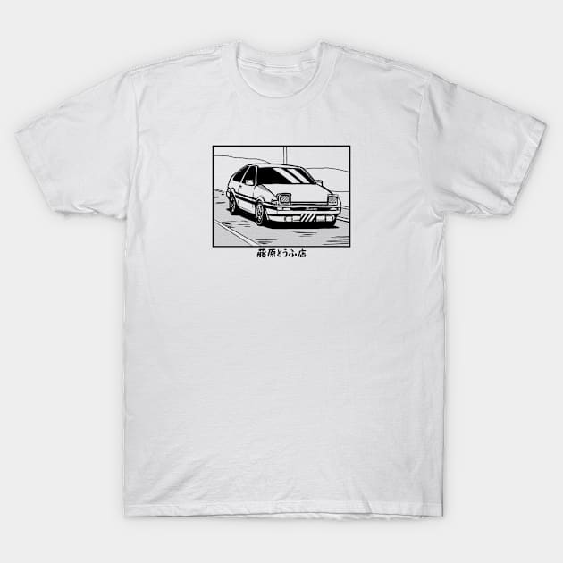 Initial D T-Shirt by Sayan Graphic